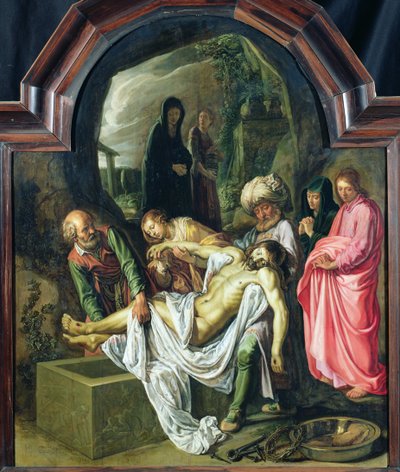 Die Grablegung Christi von Pieter Lastman